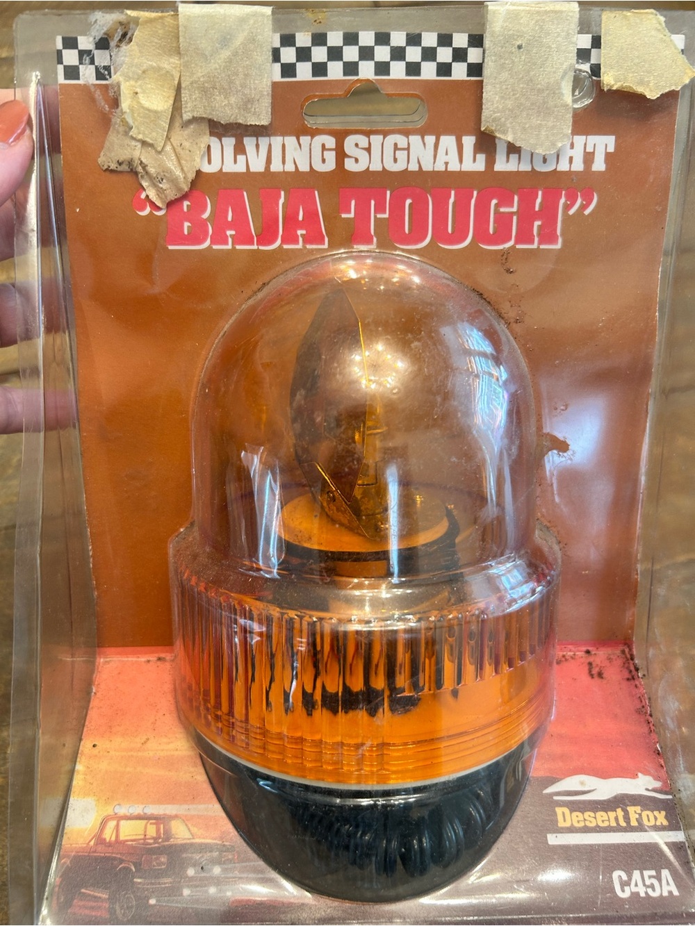 Baja Tough Amber Rotating Signal Light